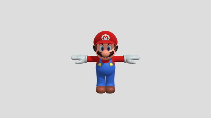 Super Mario 3DS (SRW) 3D Model