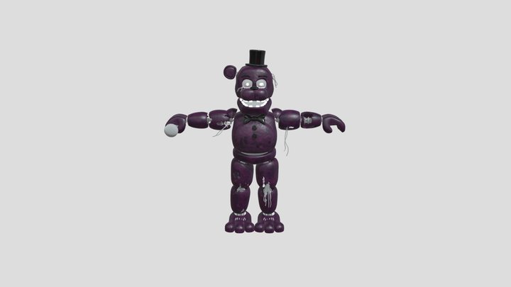 withered_sfreddy_by_thudner 3D Model