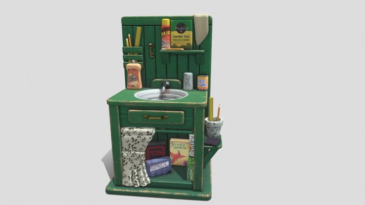 wash basin model 3D Model