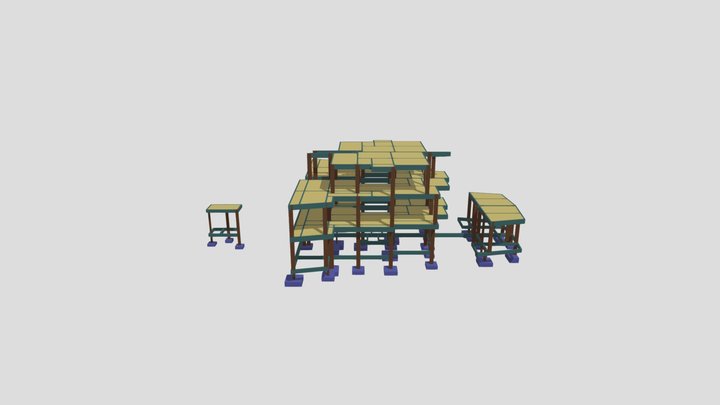 Rio Mar_Pimentel e Castro 3D Model