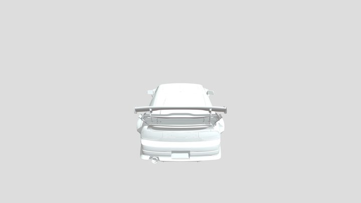 1994 Nissan 240SX all bodykit 3D Model