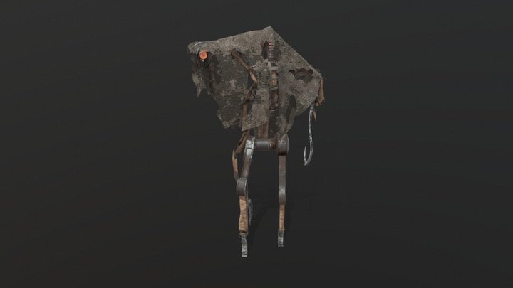 Barn Robot 3D Model