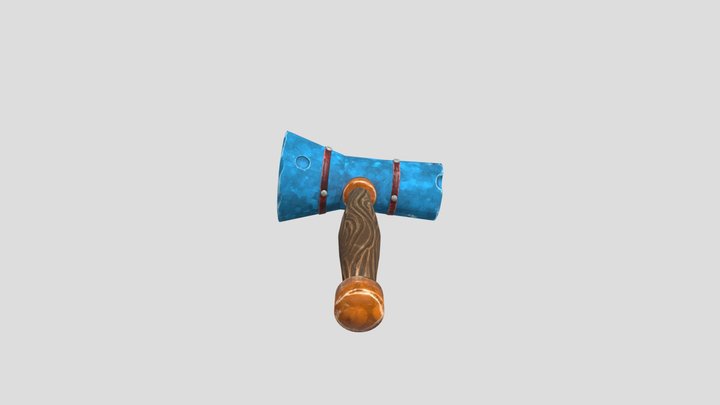 Stylized Hammer – Modèle 3D gratuit STL
