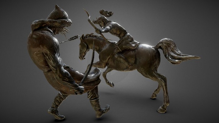 Warriors of the Great Steppe  | 3D Sculpting 3D Model