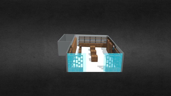Маркет Нильчик 3D Model