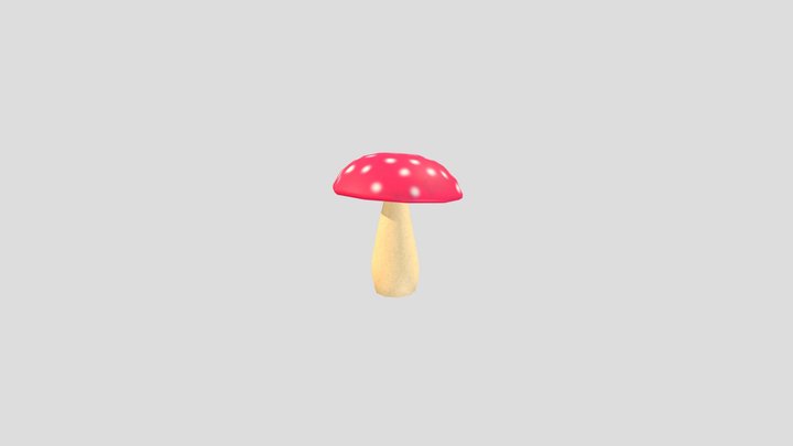 mushroom fungus 3D Model