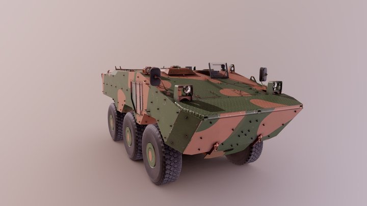 VBTP Guarani 3D Model
