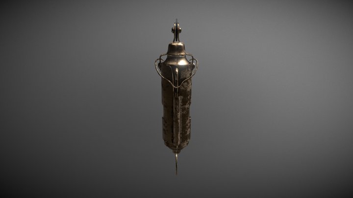 Trench Lighter WW1 Final 3D Model