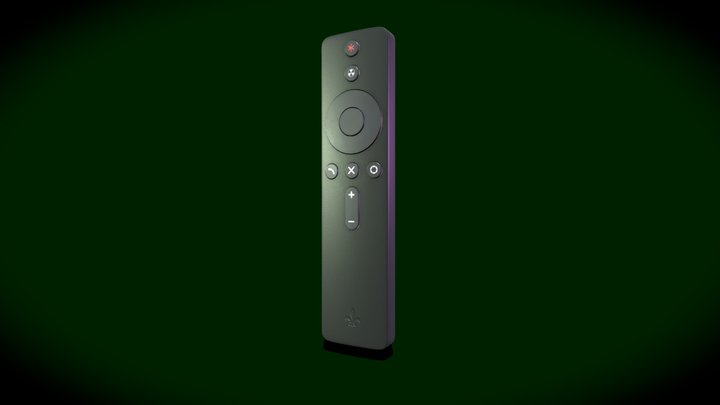 MI Remote (Animated) 3D Model