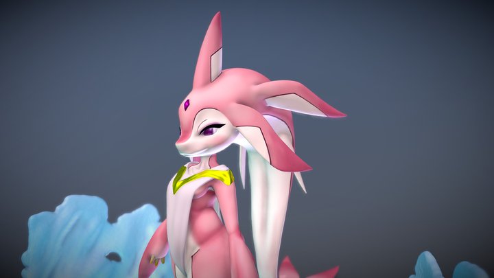 Mermaid Princess 3D Model