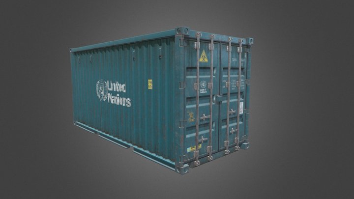 Container 3D Model