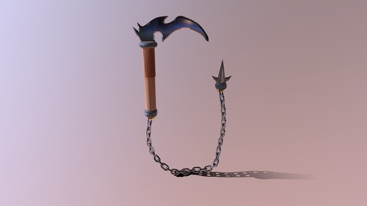 Kusarigama 3D Model
