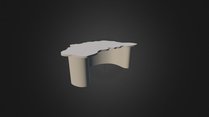 Lace Table 03 3D Model