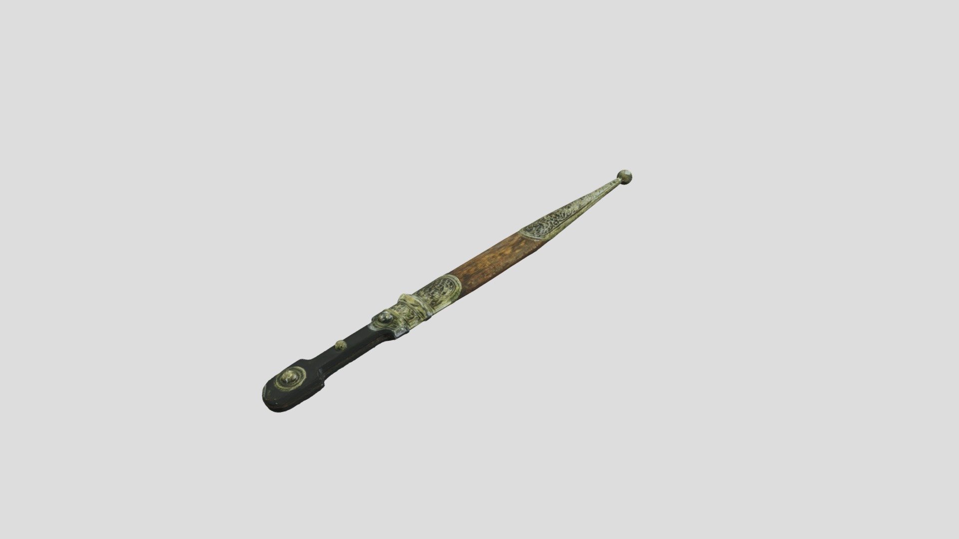 22 кинжал в ножнах — Sketchfab embed 3D viewer