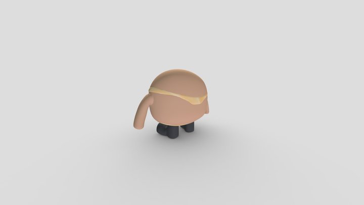 Euro Cake 3D Model