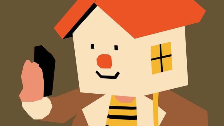 House Man 3D Model