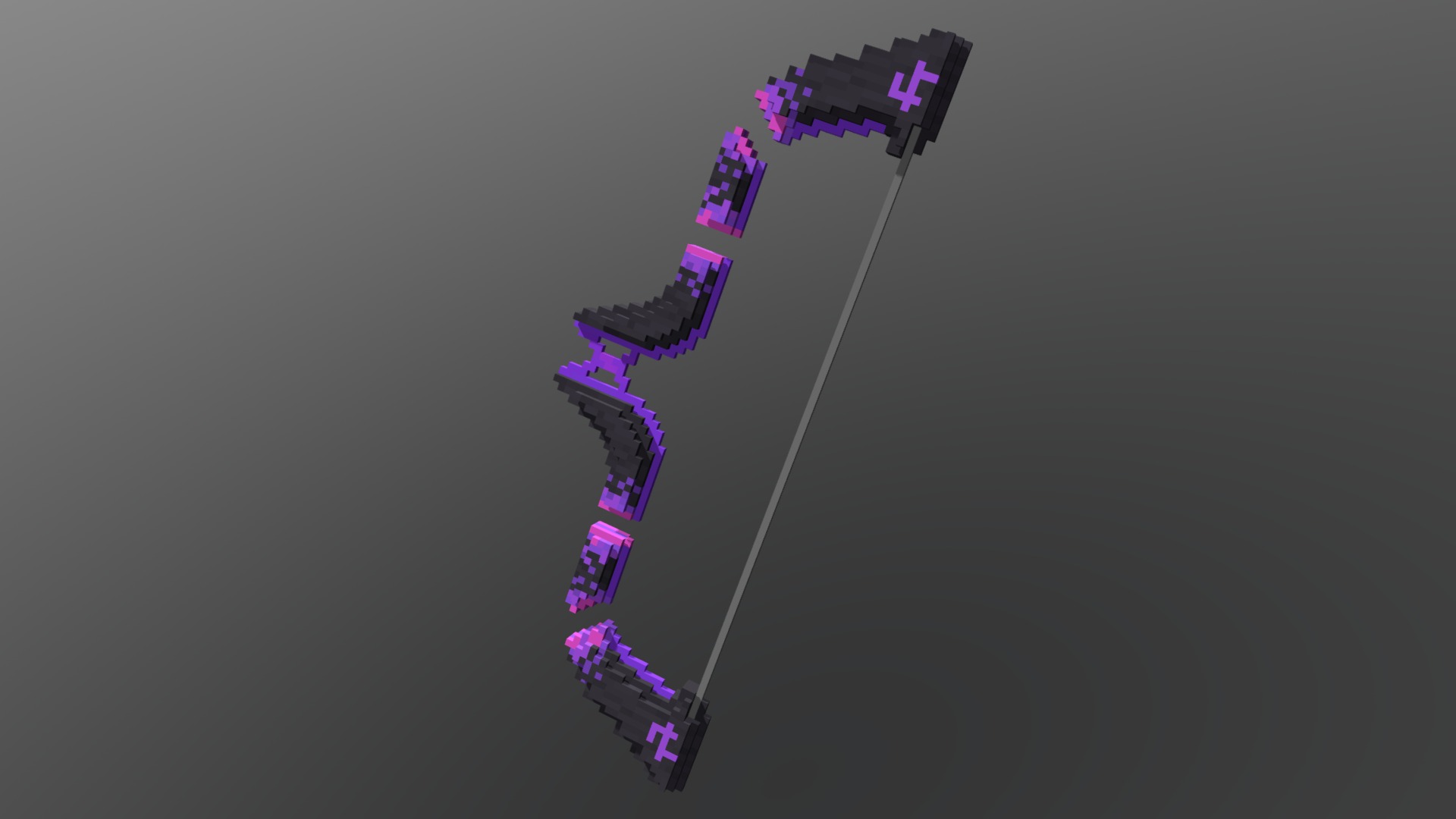 Void Released Bow 3D model by flare2b [9c8008d] Sketchfab