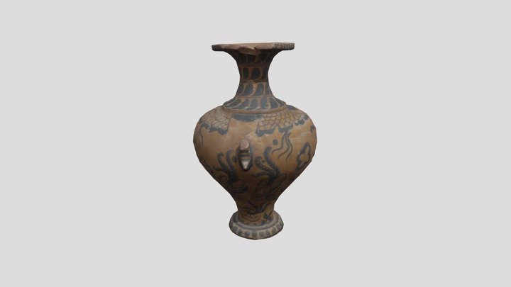 Clay vase 3D Model