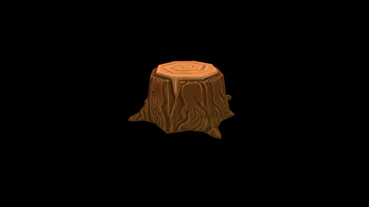 TREE STUMP 3D Model