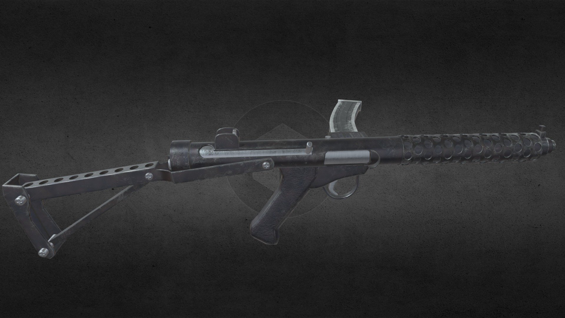 Sterling L2A3 SMG - Buy Royalty Free 3D model by Josef Robinson ...