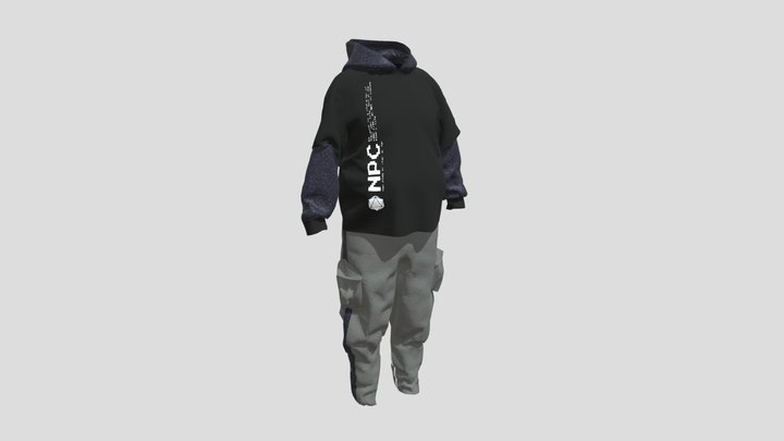 NPC - Game Over 3D Model