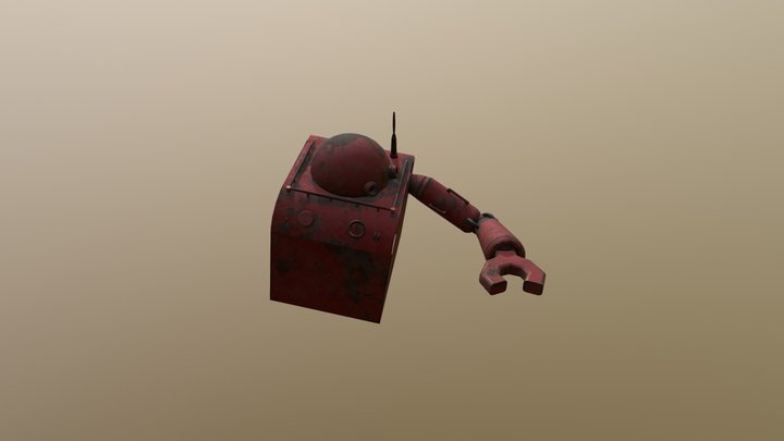 old robot 3D Model