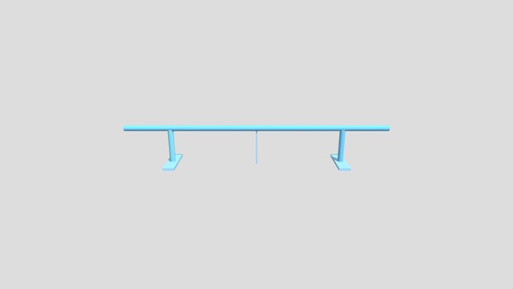 skate_rail_6 3D Model