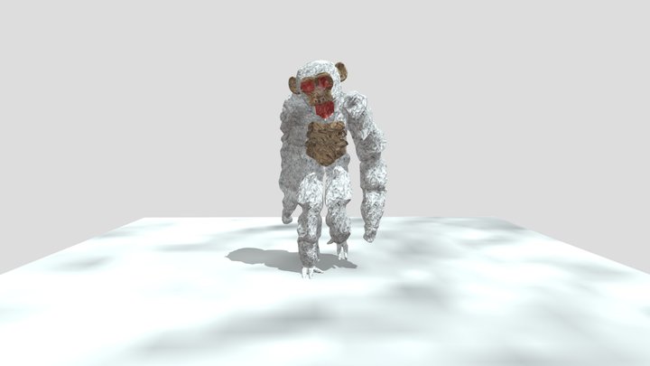 Hiding in the dark guy (Burk/Murk) 3D Model