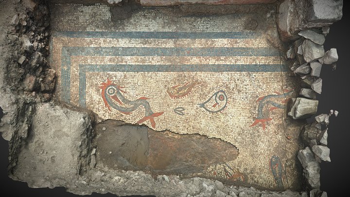 Wroxeter Trench 3 detail 3D Model