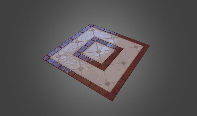 Floor Tile 3D Model