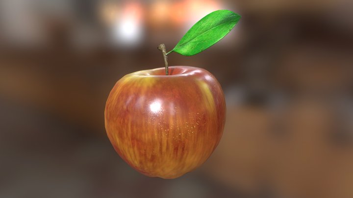 A / apple 3D Model