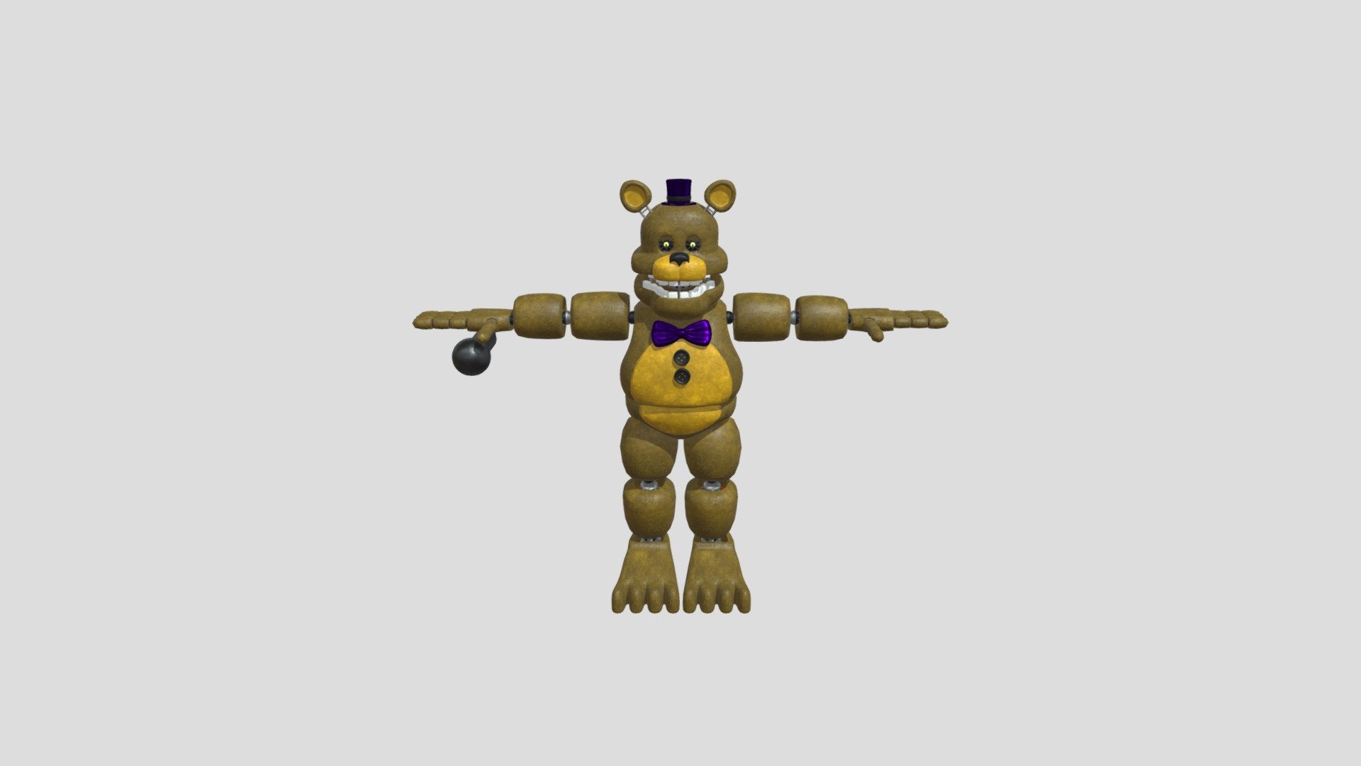 Absented Tangent Fredbear V2 (Mixamo Support)