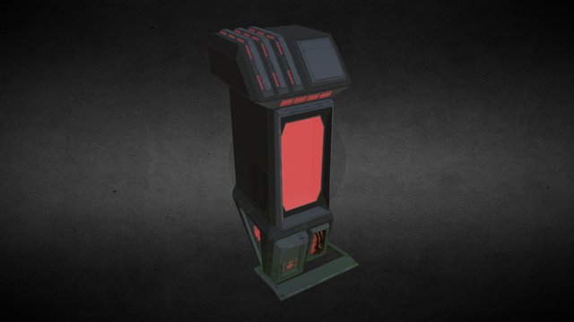 Console 3D Model