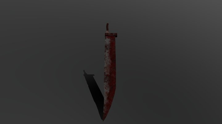 Pyramid Head Sword 3D Model