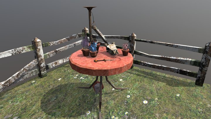 5 Finished props - Grandma's House 3D Model