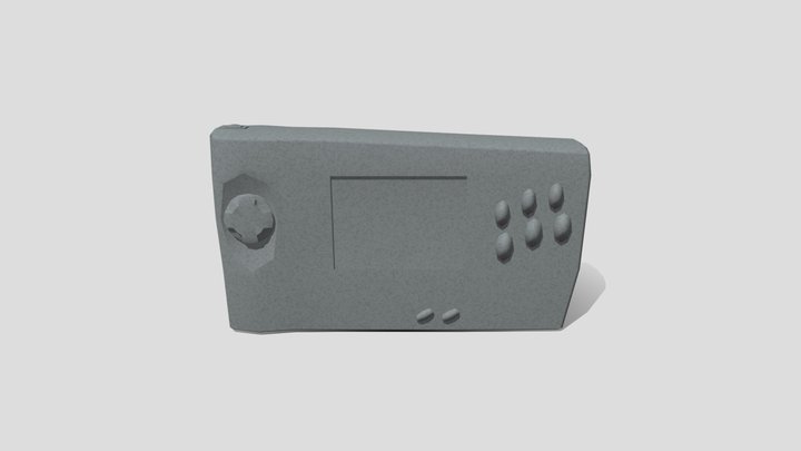 Sega Genesis Nomad 3D Model