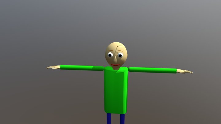 Baldi 3D Model