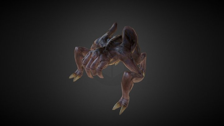 Creature - Cave Creeper 3D Model