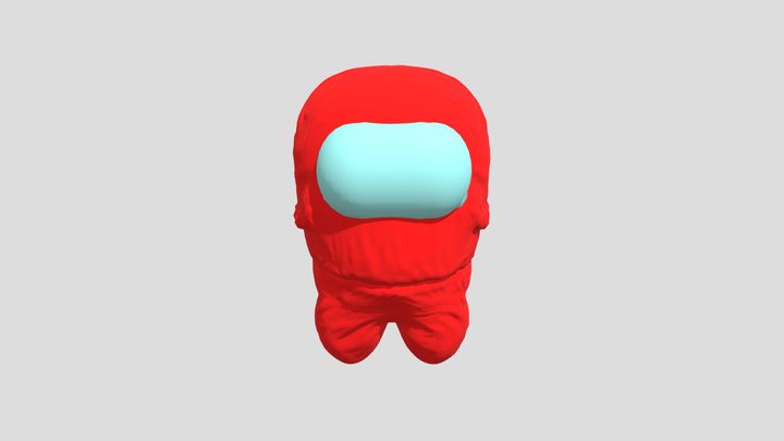 Among Us Character 3D Model