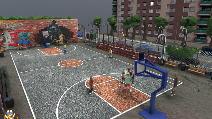 City playground 3D Model