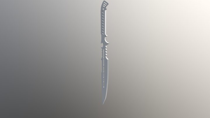 Sword 1 - Spring 2019 3D Model