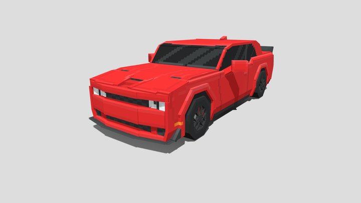 2015 Dodge Challenger SRT 3D Model