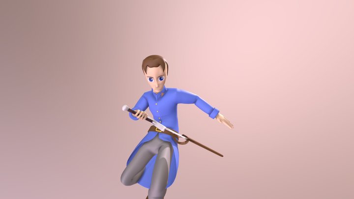 Lachlan 3D Model