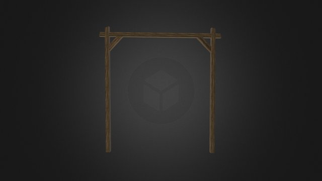 Gate (Wood) 3D Model