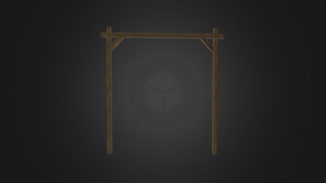 Gate (Wood) 3D Model