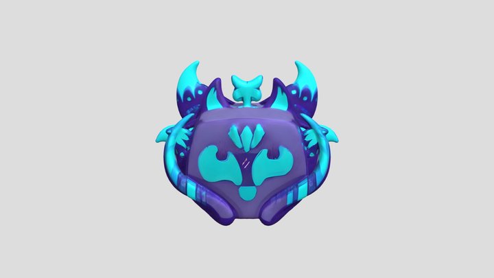 Kitsune Fruit (Blox Fruit) 3D Model