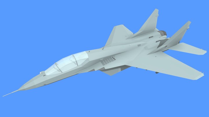 MiG-29 Fulcrum 3D Model