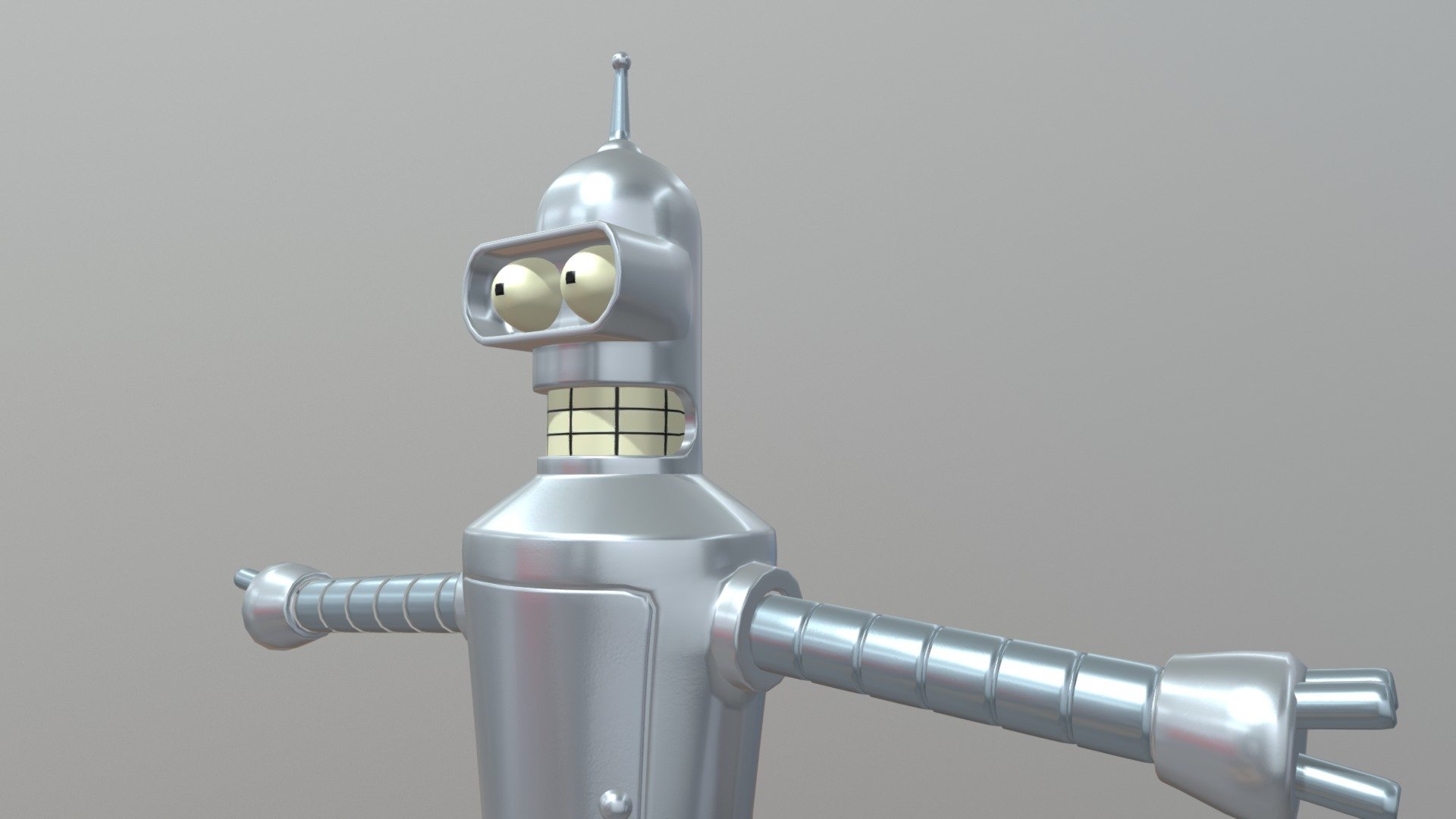 Bender 3d Model By Nesa Emalaith Ml [9c8c1f3] Sketchfab