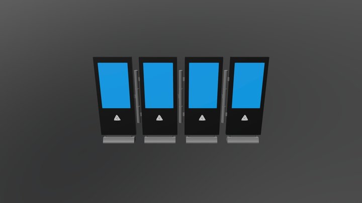 PT-Signage Attachable 1 3D Model