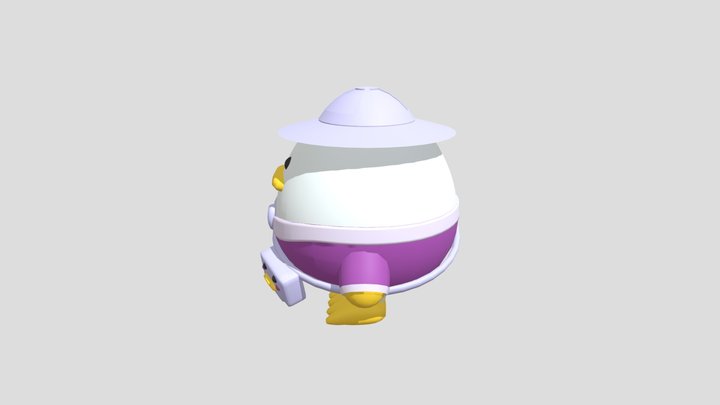 Pato Huevo 3D Model